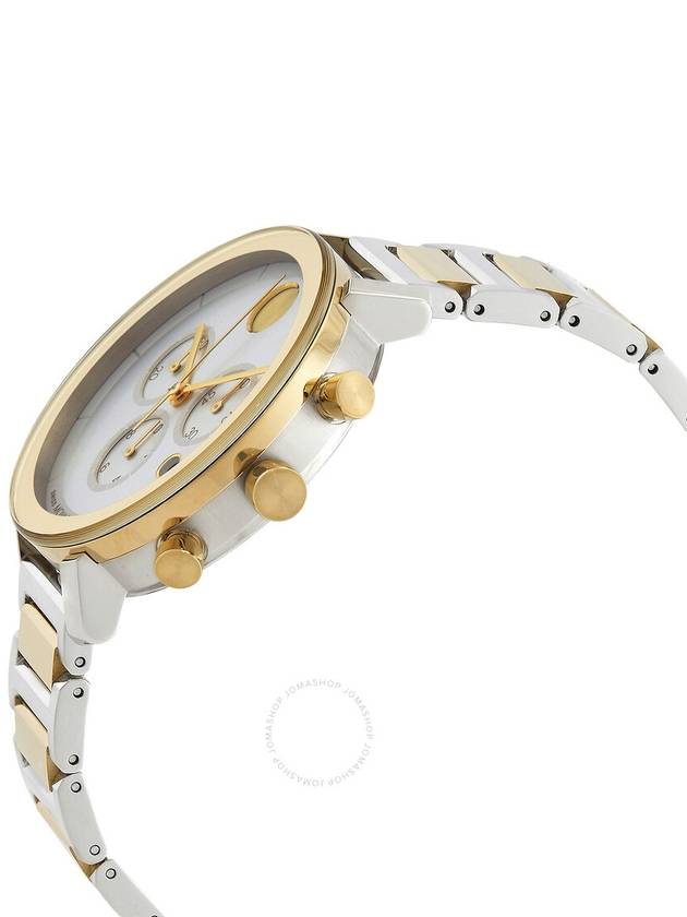 Movado Bold Evolution Chronograph Quartz Silver Dial Two-Tone Ladies Watch 3600885 - MOVADO - BALAAN 2