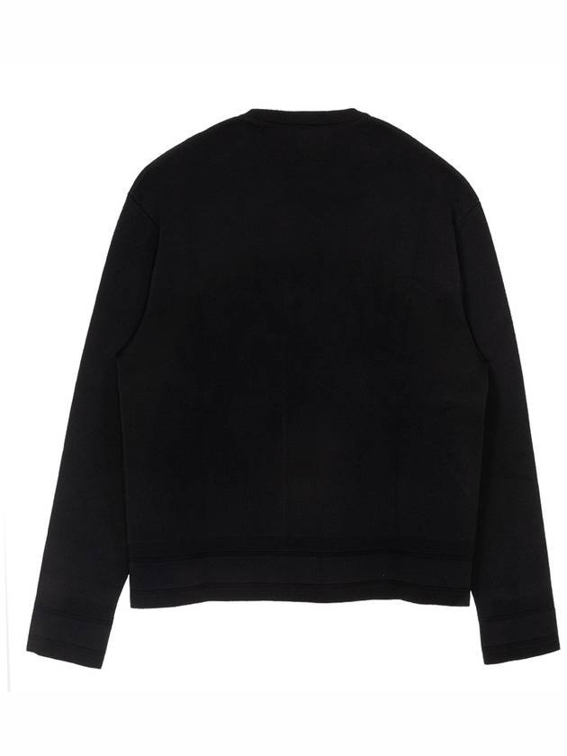 logo stud knit sweatshirt black - GIVENCHY - BALAAN 5