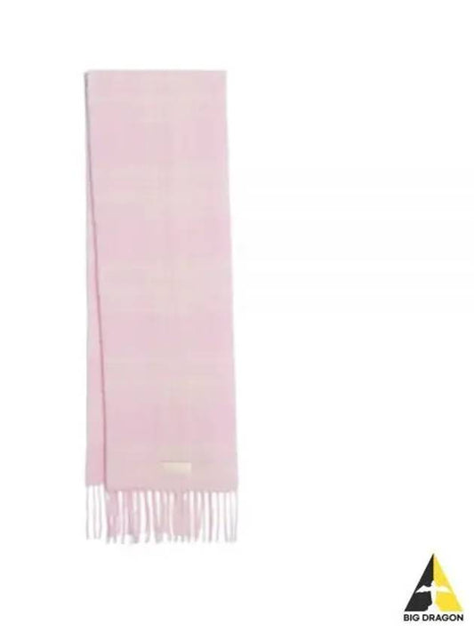 L’echarpe Carro Le Chouchou Jacquard Check Scarf Light Pink - JACQUEMUS - BALAAN 2