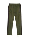 Poly Smooth Narrow Track Pant Olive - NEEDLES - BALAAN 3