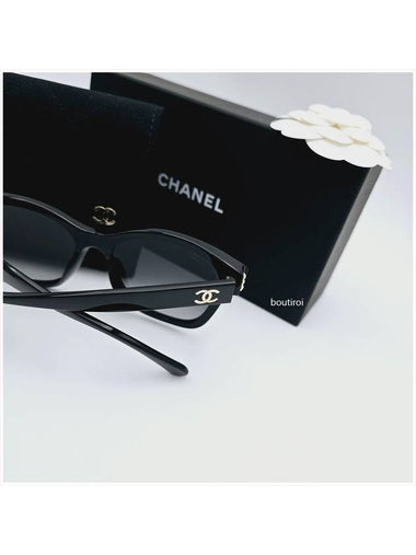 CC logo sunglasses mini pearl Asian fit A71494 - CHANEL - BALAAN 1