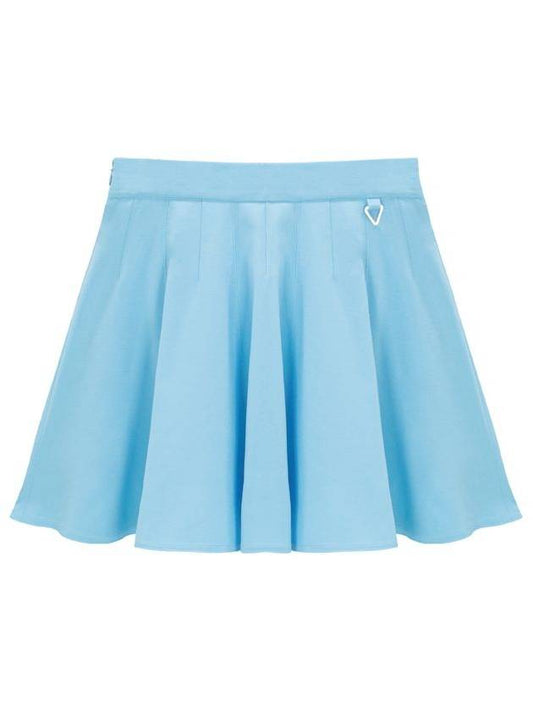 Banding flare skirt sky blue - BUTTONPLAY - BALAAN 2