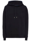 12Th Anniversary Yala Logo Trimming Hoodie Black - ACNE STUDIOS - BALAAN 2