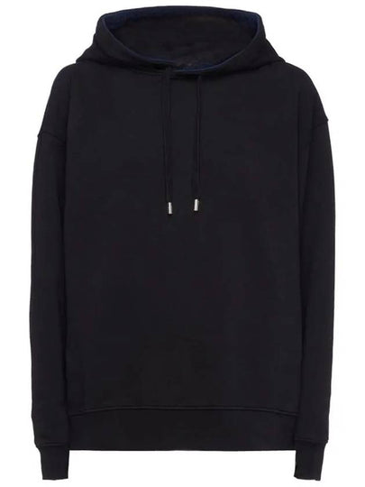 12Th Anniversary Yala Logo Trimming Hoodie Black - ACNE STUDIOS - BALAAN 2