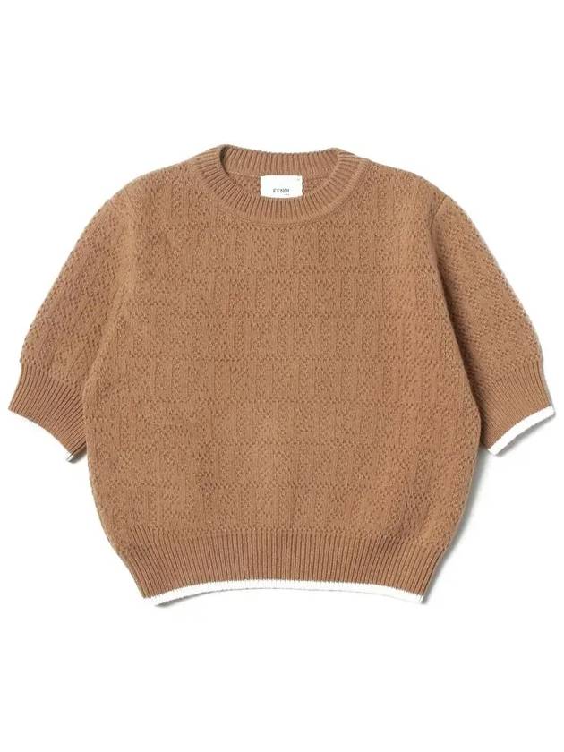 Kids Women FF All Over Knit JFG094 AJ2R F1F4G - FENDI - BALAAN 2