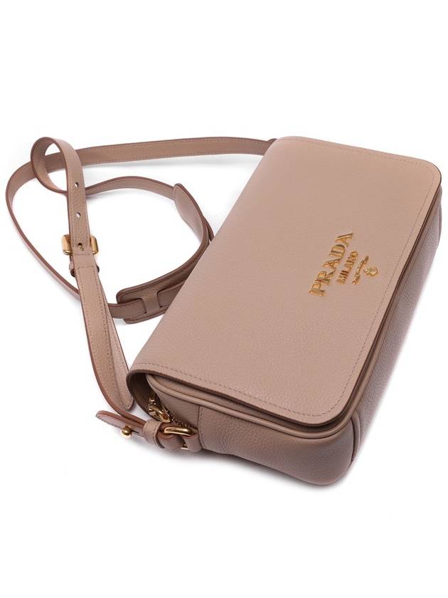 Vitello Phoenix Cross Bag Pink Beige - PRADA - BALAAN 6