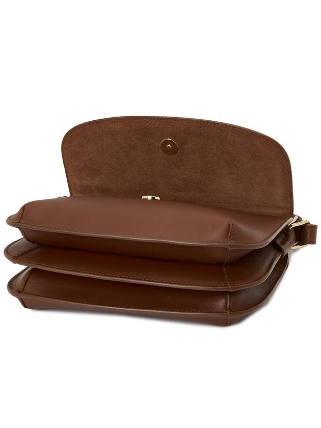 Sara Mini Shoulder Bag Nut Brown - A.P.C. - BALAAN 6