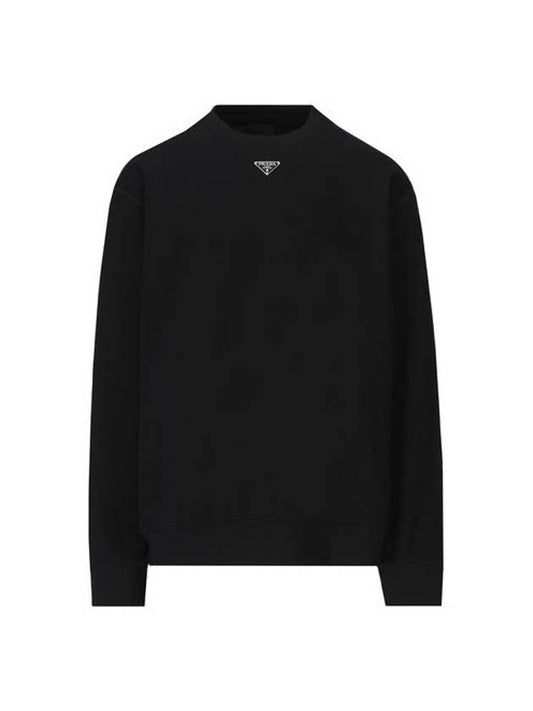 23SS Triangle Logo Sweatshirt UJL26A 11LN F0002 - PRADA - BALAAN 2