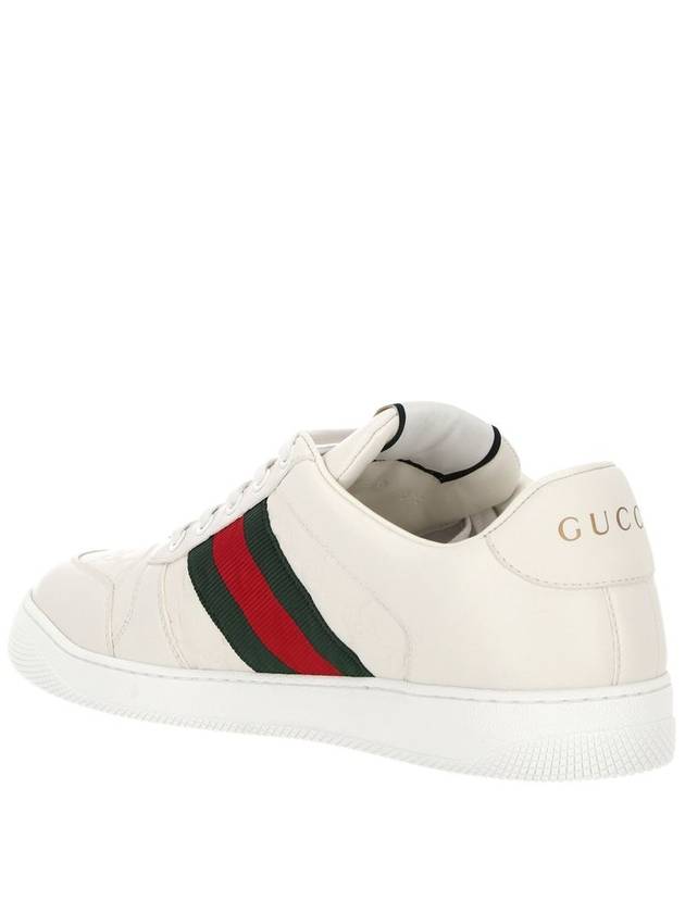 Screener Low Top Sneakers White - GUCCI - BALAAN 4