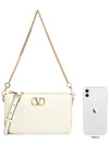 V Logo Signature Women's Chain Cross Bag P0AA9MIM 098 - VALENTINO - BALAAN 9