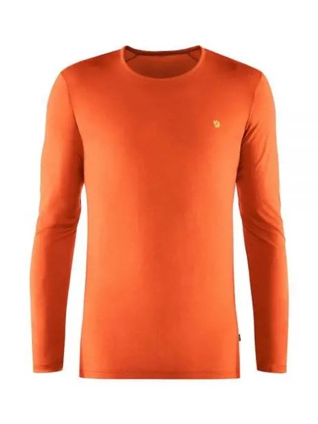 Women's Bergtagen Thin Wool Long Sleeve T-Shirt Hokkaido Orange 89886208 BERGTAGEN THIN WOOL LS W - FJALL RAVEN - BALAAN 1