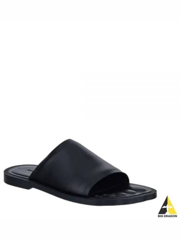 Leather Slippers Black - BALENCIAGA - BALAAN 2