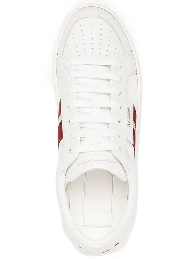 Melys Leather Low Top Sneakers White - BALLY - BALAAN 5