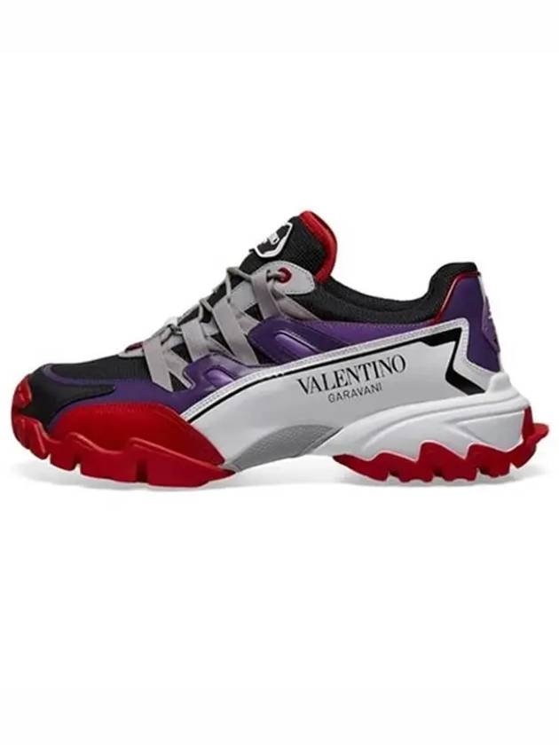 Undercover Climbers Low Top Sneakers Purple - VALENTINO - BALAAN 2