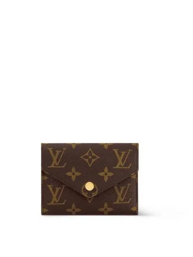 Victorine Monogram Half Wallet Brown - LOUIS VUITTON - BALAAN 3