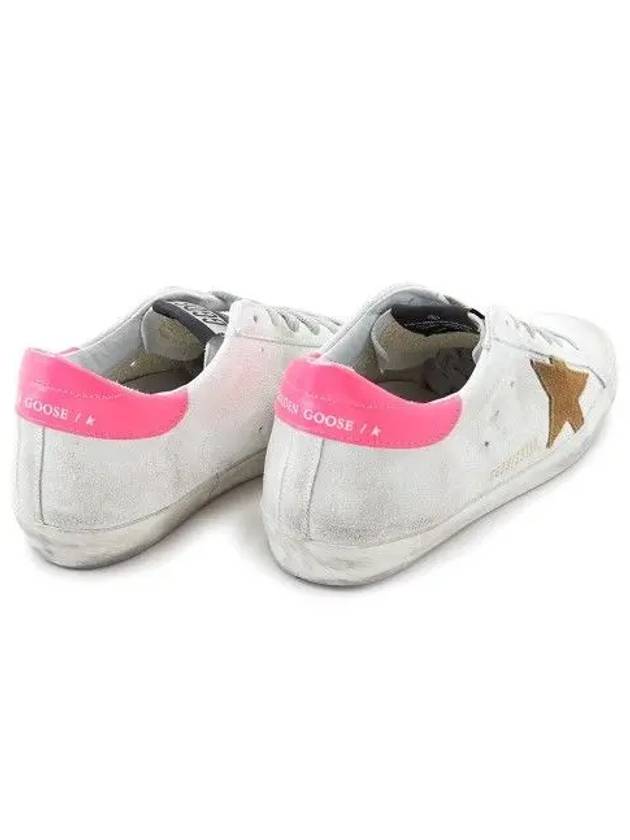 Superstar Suede Low Top Sneakers Pink White - GOLDEN GOOSE - BALAAN 4