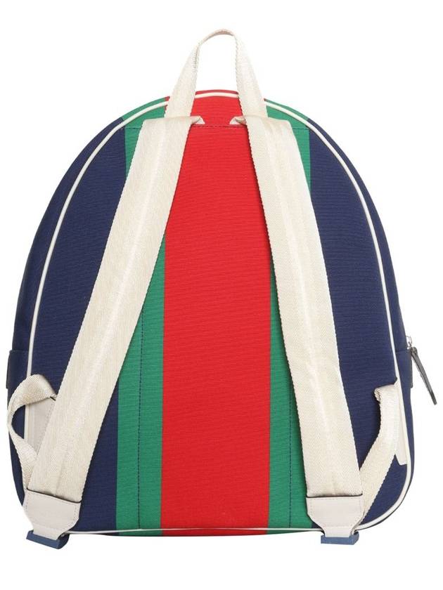 Kids Stripe Logo Backpack - GUCCI - BALAAN 4