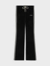 Velvet Jersey Track Pants Black - CELINE - BALAAN 2