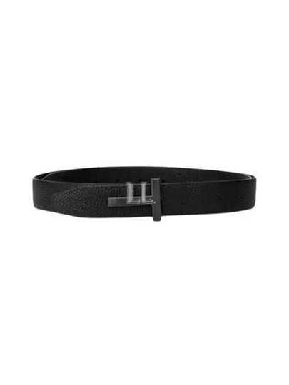 Black Reversible Leather Belt Black - TOM FORD - BALAAN 2