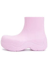 Puddle Rubber Ankle Rain Boots Pink - BOTTEGA VENETA - BALAAN 5