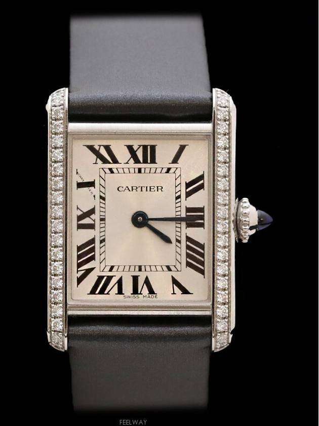 Daejeon Used Luxury Goods W4TA0016 Tank Must Watch Diamond Bezel Small 22mm - CARTIER - BALAAN 8