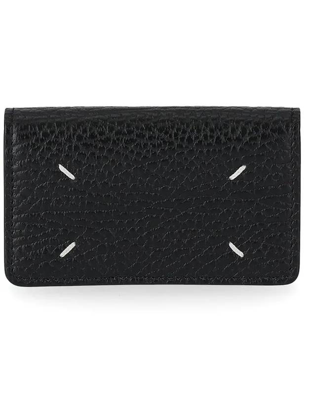 Stitch Card Wallet Black - MAISON MARGIELA - BALAAN 1