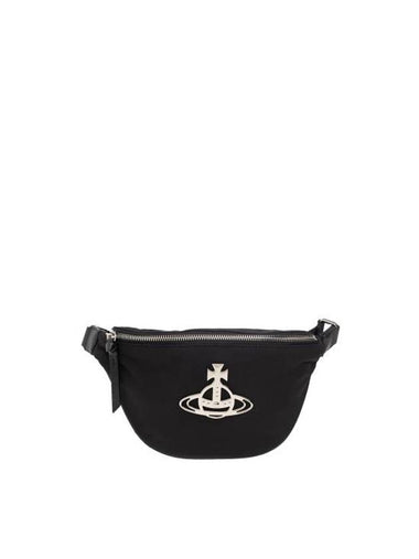 Hilda Logo Small Belt Bag Black - VIVIENNE WESTWOOD - BALAAN 1