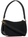 Swinger Leather Shoulder Bag Black - COACH - BALAAN 3