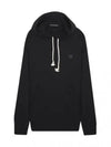 Nash Face Patch Hoodie Black - ACNE STUDIOS - BALAAN 2