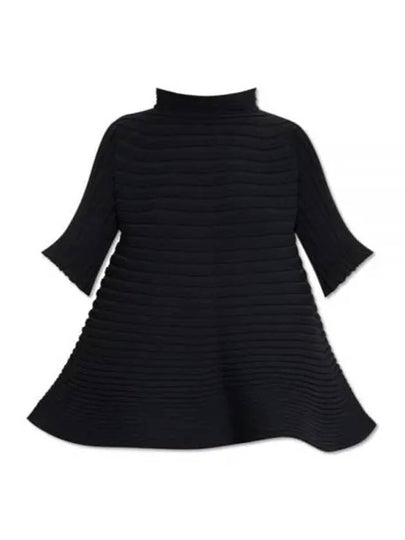 Pleats Please Issey Miyake Bounce Knit Shirt Blouse - ISSEY MIYAKE - BALAAN 2