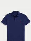 Embroidery Red Pony Short Sleeve Polo Shirt Blue - POLO RALPH LAUREN - BALAAN 2