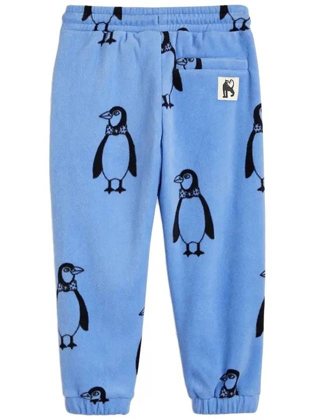 Kids Penguin Fleece Pants Blue 11000092 60 - MINI RODINI - BALAAN 3