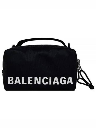 Logo Travel Pouch Bag Black - BALENCIAGA - BALAAN 2