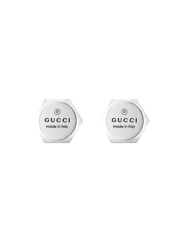 Trademark Earrings Silver - GUCCI - BALAAN 1