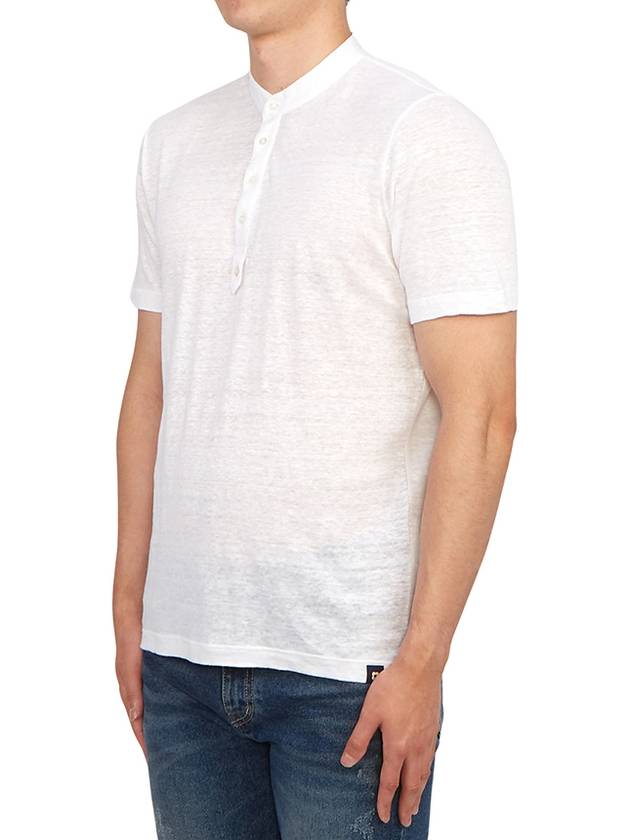 Men's Short Sleeve K-Shirt White - RVR LARDINI - BALAAN 3