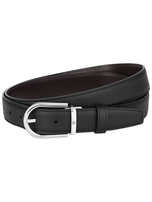 Pin Buckle Reversible Belt Black - MONTBLANC - BALAAN 2