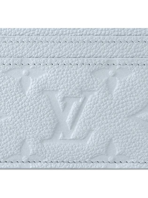 LV Charm Empreinte Monogram Card Wallet Blue - LOUIS VUITTON - BALAAN 6