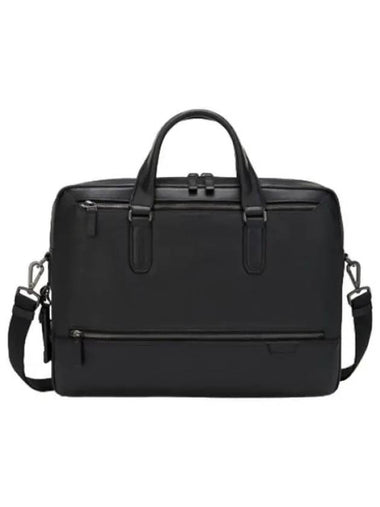 Harrison Avondale Top Zipper Brief Briefcase Black - TUMI - BALAAN 1