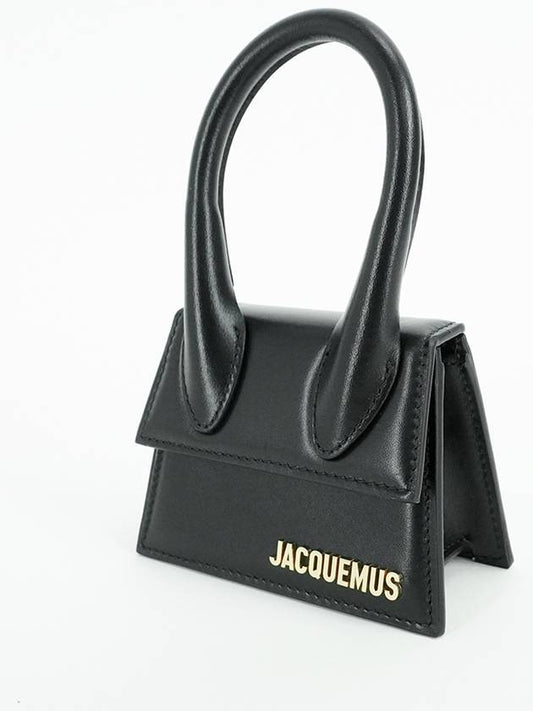 Jacquemus Le Chiquito mini bag cross leather black 21H213BA0013000 - JACQUEMUS - BALAAN 2