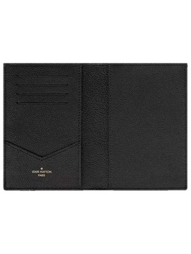 Monogram Passport Wallet Black - LOUIS VUITTON - BALAAN 4