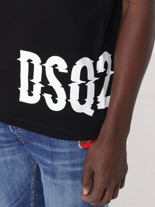 T-shirt Dsquared2 in jersey con logo - DSQUARED2 - BALAAN 4