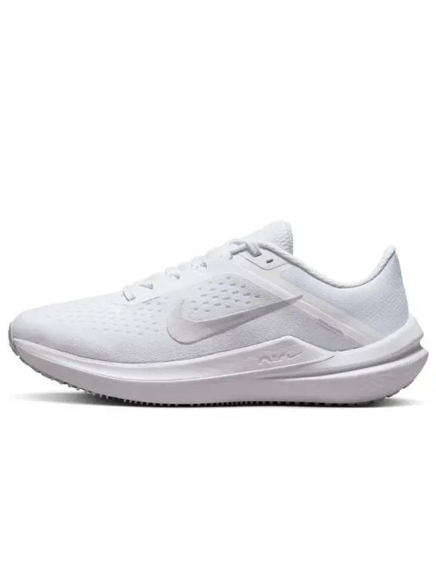 Air Winflo 10 Low Top Sneakers Metallic Silver White - NIKE - BALAAN 2