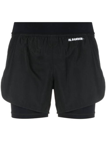 Short Pants J40KA0027 JTN158 001 BLACK - JIL SANDER - BALAAN 1