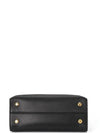 Trifolio Top Handle Tote Bag Black - SALVATORE FERRAGAMO - BALAAN 5