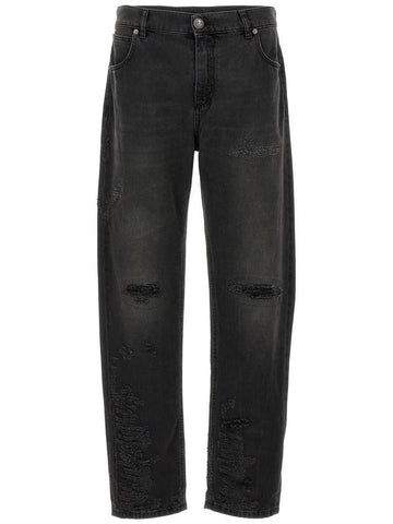 Balmain Destroyed Jeans - BALMAIN - BALAAN 1