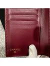 Classic Gold CC Logo Flap Caviar Medium Wallet Burgundy - CHANEL - BALAAN 9