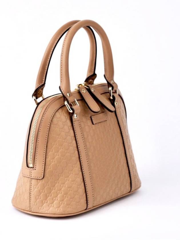 Microssima Small Dome Tote Bag Beige - GUCCI - BALAAN 3