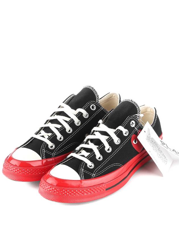 Chuck 70 Low Top Sneakers P1 K123 1 Black - COMME DES GARCONS - BALAAN 2