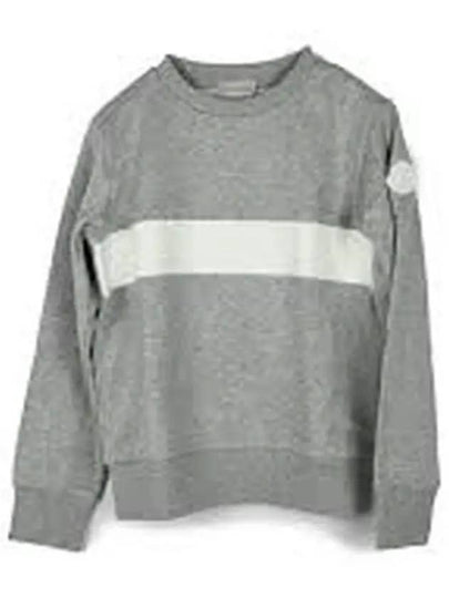 Gray Kids Sweatshirt 8G76120 809AG 980 - MONCLER - BALAAN 2