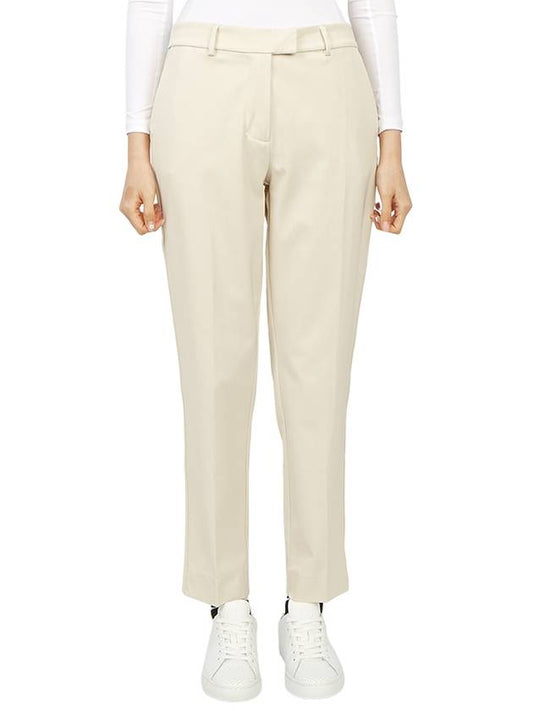 Women's Lux 4 Way Stretch Twill Straight Pants Beige - G/FORE - BALAAN 2